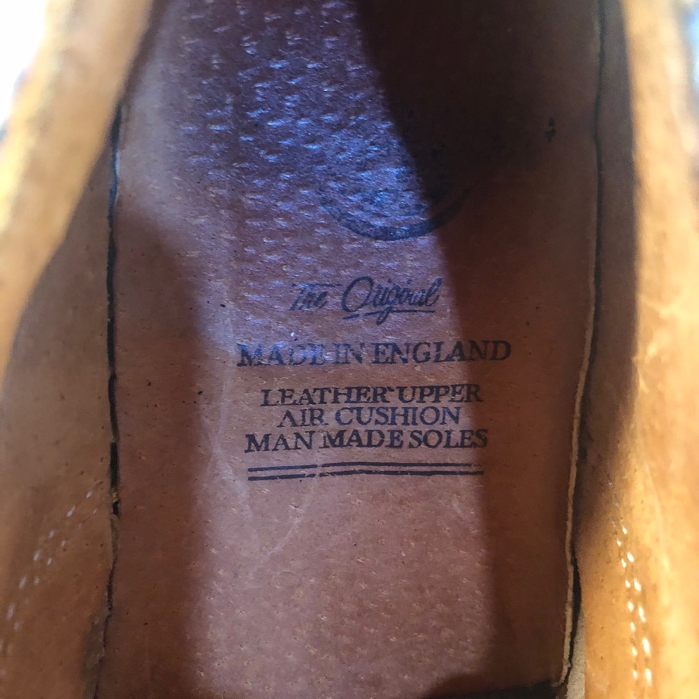 Vintage floral dr marten loafers. - Picture 8 of 13